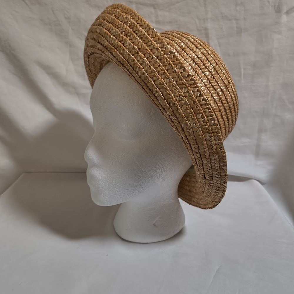 Elegant Brown Straw Hat for Women